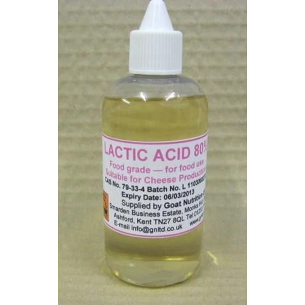 Lactic acid (Pemberi rasa asam)
